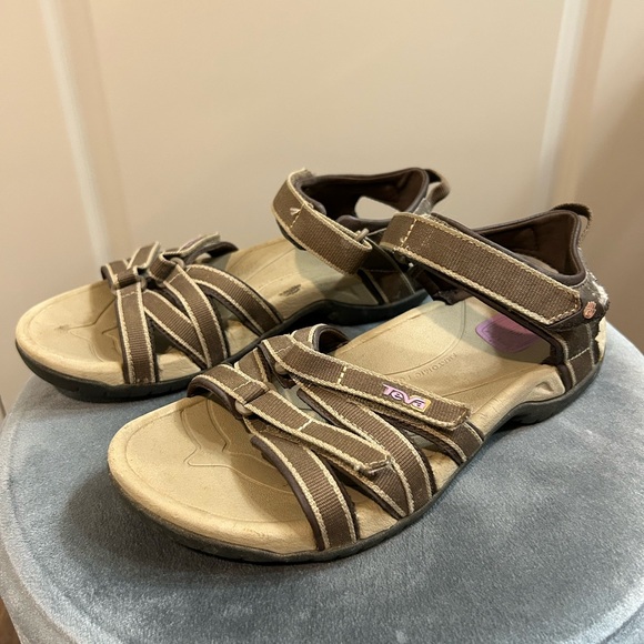 Teva Shoes - Teva Taupe Tirra Strappy Sandals